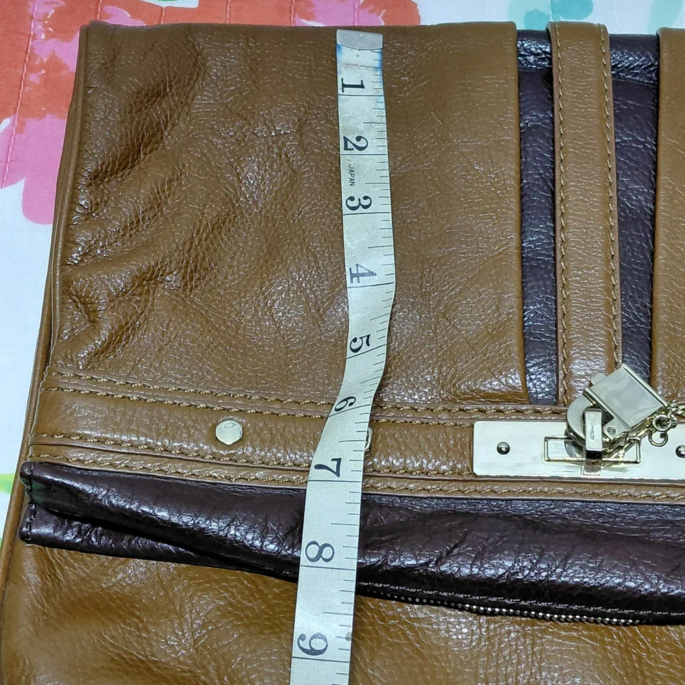 Marc By Marc Jacobs Tan and Brown Leather Laptop Bag